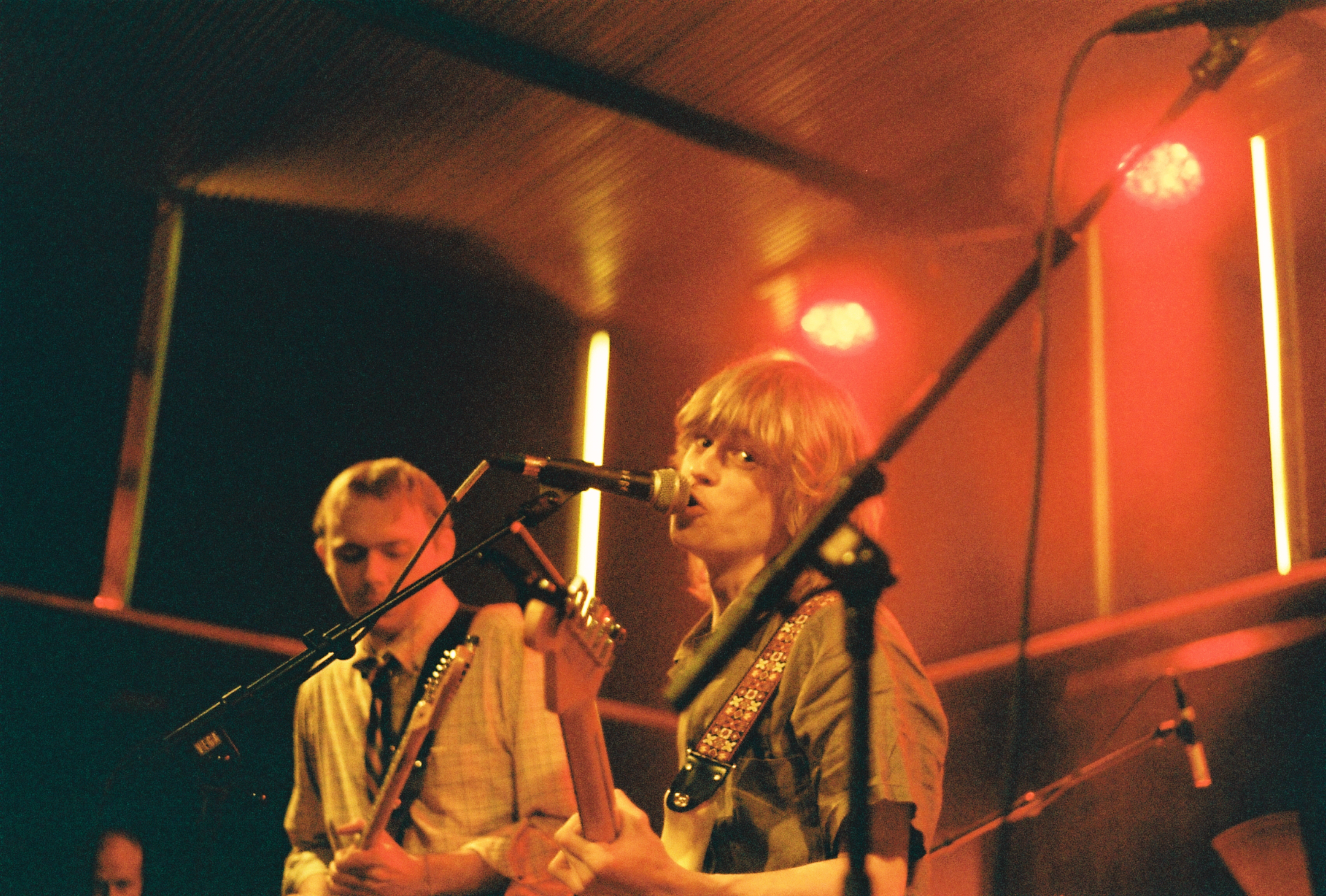 Daniel Skjalm Lissner og Samuel Skov Lambek på Ideal Bar, 7. april 2025